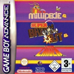 3 In 1 – Super Breakout, Lunar Lander And Millipede (sUppLeX)