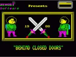 Behind Closed Doors III – Revenge Of The Ants (1989)(Zenobi Software)