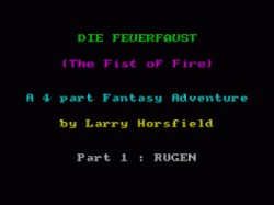 Die Feuerfaust – The Fist Of Fire (1995)(FSF Adventures)(Side A)