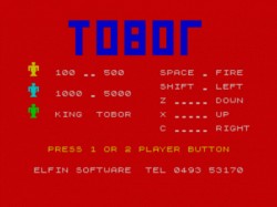 Tobor (1982)(Elfin Software)