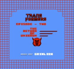 Transformers Episode 2 – Return Of Unicon (SMB2 Hack)