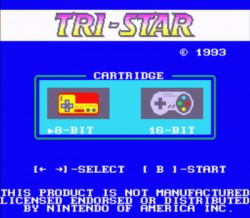 Tri-Star Dos – NES-SNES (Adaptor BIOS)