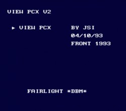 View PCX – Fairlight DBM (PD)