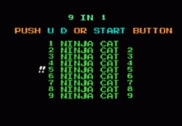 9-in-1 – Ninja Cat (Cattou Ninden Teyandee) Rom