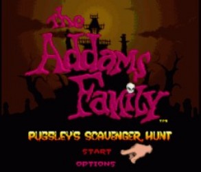 Addams Family, The – Pugsley's Scavenger Hunt (Beta) Rom
