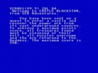 Castle Blackstar (1984)(SCR Adventures) Rom