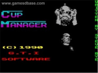 Cup Manager (1990)(GTI Software) Rom
