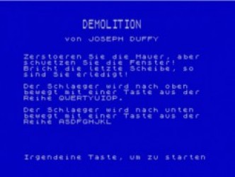 Demolition (1984)(Dorling Kindersley Software)(de) Rom