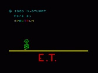 E.T. (1983)(Macronics Systems)(es) Rom