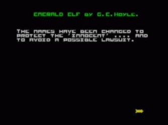 Emerald Elf, The (1995)(Zenobi Software)[a] Rom