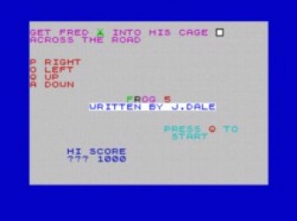 Frog 5 (1983)(Artic Computing)[16K] Rom