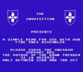 Inquisition, The – Simple Demo (PD) Rom