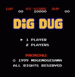 Pikachu Dig Dug (Hack) Rom