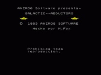 Raptores De La Galaxia (1983)(Investronica)(es)[a][16K][aka Galactic Abductors] Rom