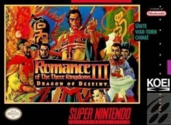 Romance Of The Three Kingdoms III – Dragon Of Destiny Rom