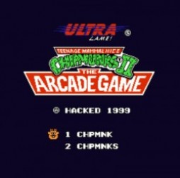 Teenage Mammal Ninja Chipmunks 2 (TMNT2 Hack) Rom