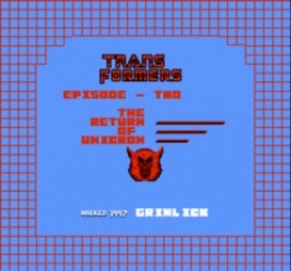 Transformers Episode 2 – Return Of Unicon (SMB2 Hack) Rom