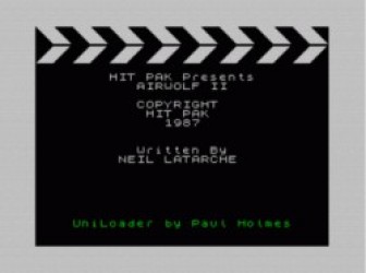Trio – Airwolf II (1987)(Zafiro Software Division)[re-release] Rom