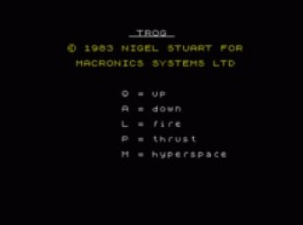 Trog (1983)(Macronics Systems) Rom
