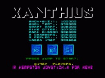 Xanthius (1987)(Players Software) Rom