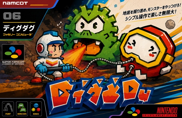 Dig Dug NES