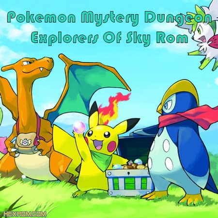 Pokemon Mystery Dungeon - Explorers Of Sky Nintendo DS (NDS), ROM ...