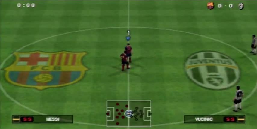 Pro Evolution Soccer 2011 - Gameplay [PPSSPP/PSP] 