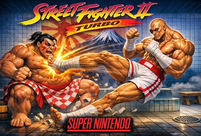 Street Fighter II Turbo rom snes for emulators