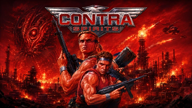 Contra game poster