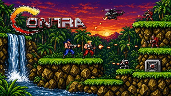 Contra Rom Screenshot
