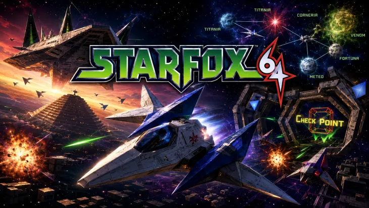 Main photo of Star Fox 64 Rom