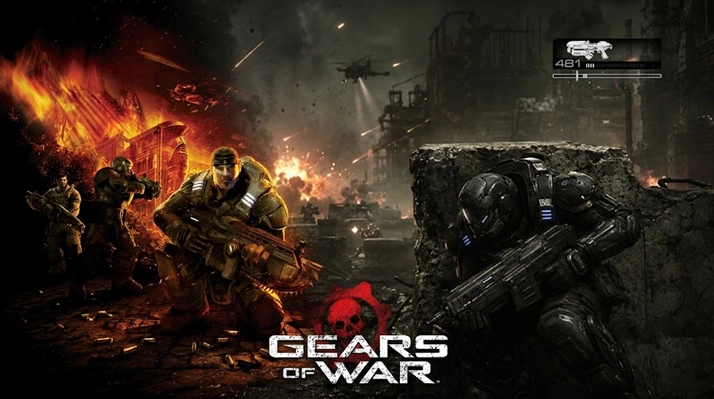 Gears of War banner of the game