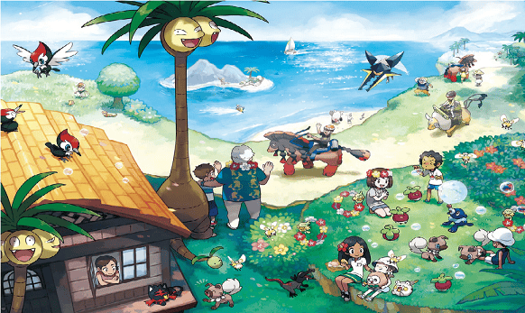 Pokémon Moon ROM & CIA - Nintendo 3DS Game