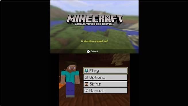 Minecraft 3ds shop cia file