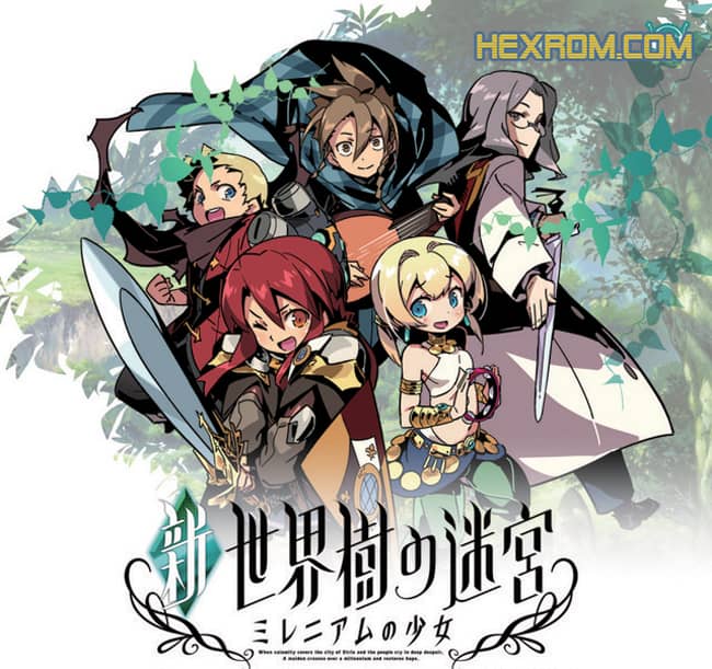 Etrian Odyssey Untold: The Millennium Girl Rom 3DS