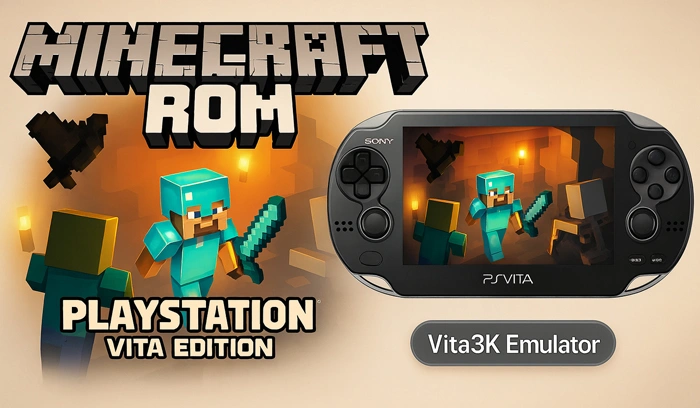 minecraft rom ps vita for vita3k emulator