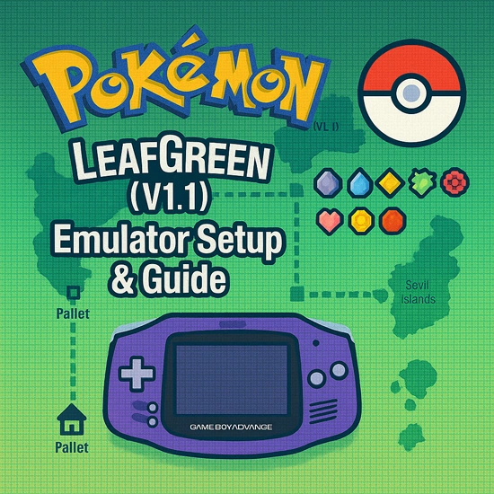 Pokemon LeafGreen ROM Emulator Setup