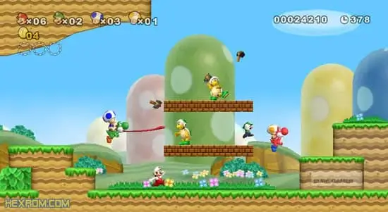 New Super Mario Bros Wii Rom Gameplay