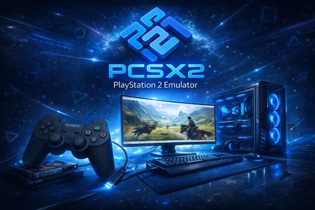 PCSX2 PS2 emulator download for Windows, macOS, and Linux