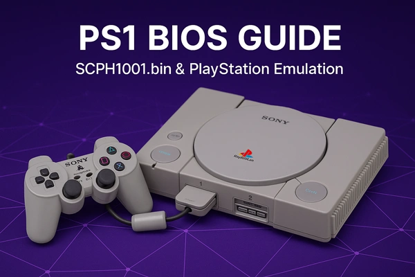 PSX Bios - Playstation PS1 Bios (SCPH1001.bin)