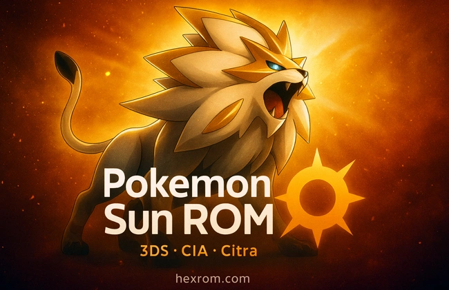 Pokemon Sun Rom Cover
