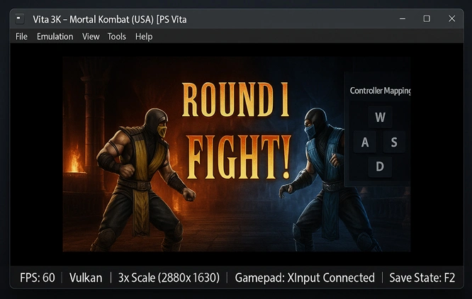 Mortal Kombat Rom Gameplay Screenshot