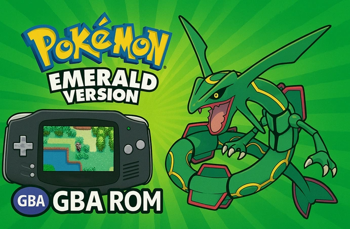 Pokemon emerald rom gameplay