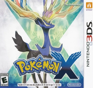 Pokemon X 3ds Cover