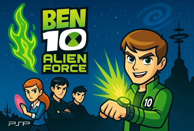 Ben 10 Alien Force psp rom