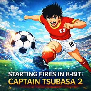 Captain Tsubasa Vol 2 - Super Striker main logo