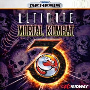 Ultimate Mortal Kombat 3 logo of rom